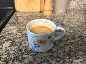 morning coffee for busy mom routine